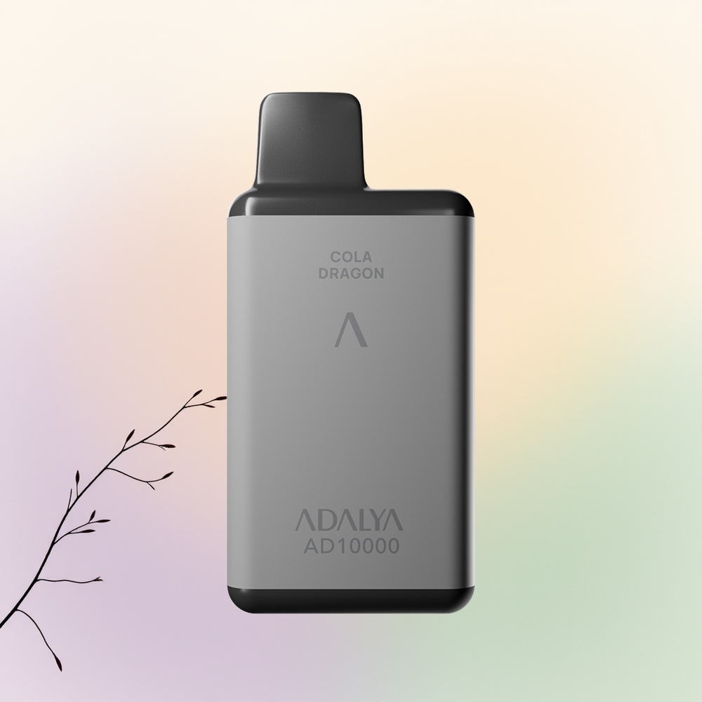 Adalya AD 10000 نقطة النعناع مع أنبوب الألومنيوم