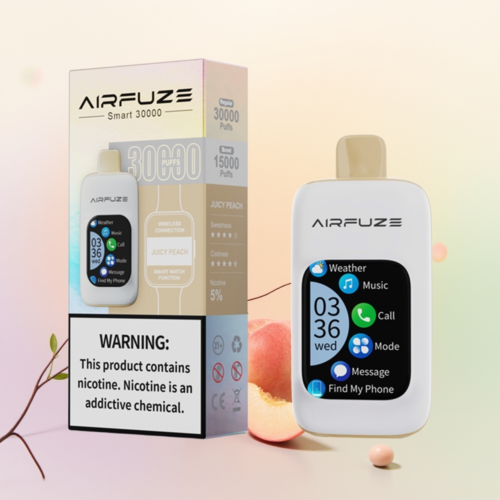 AirFuze Smart 30000 العنب الخوخي الذكي بشاشة تعمل باللمس