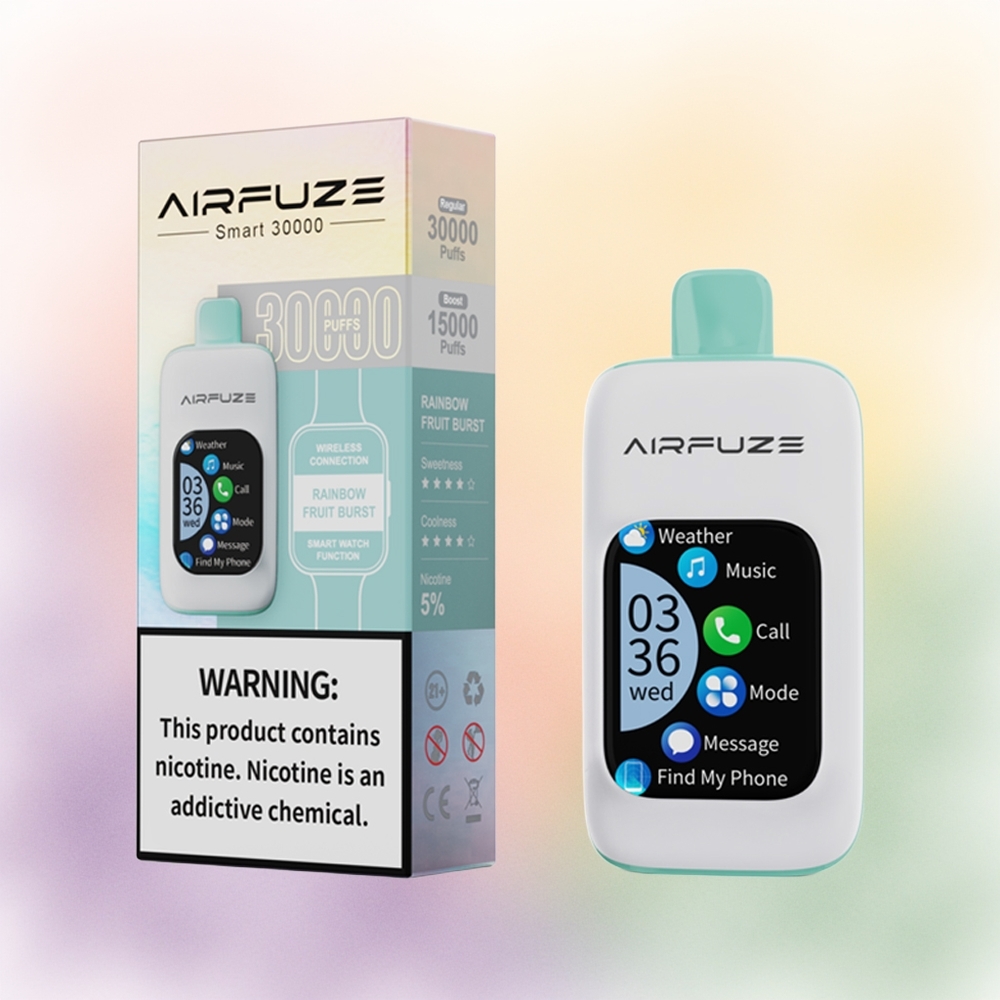 AirFuze Smart 30000 انفجار فواكه قوس قزح مع شاشة تعمل باللمس