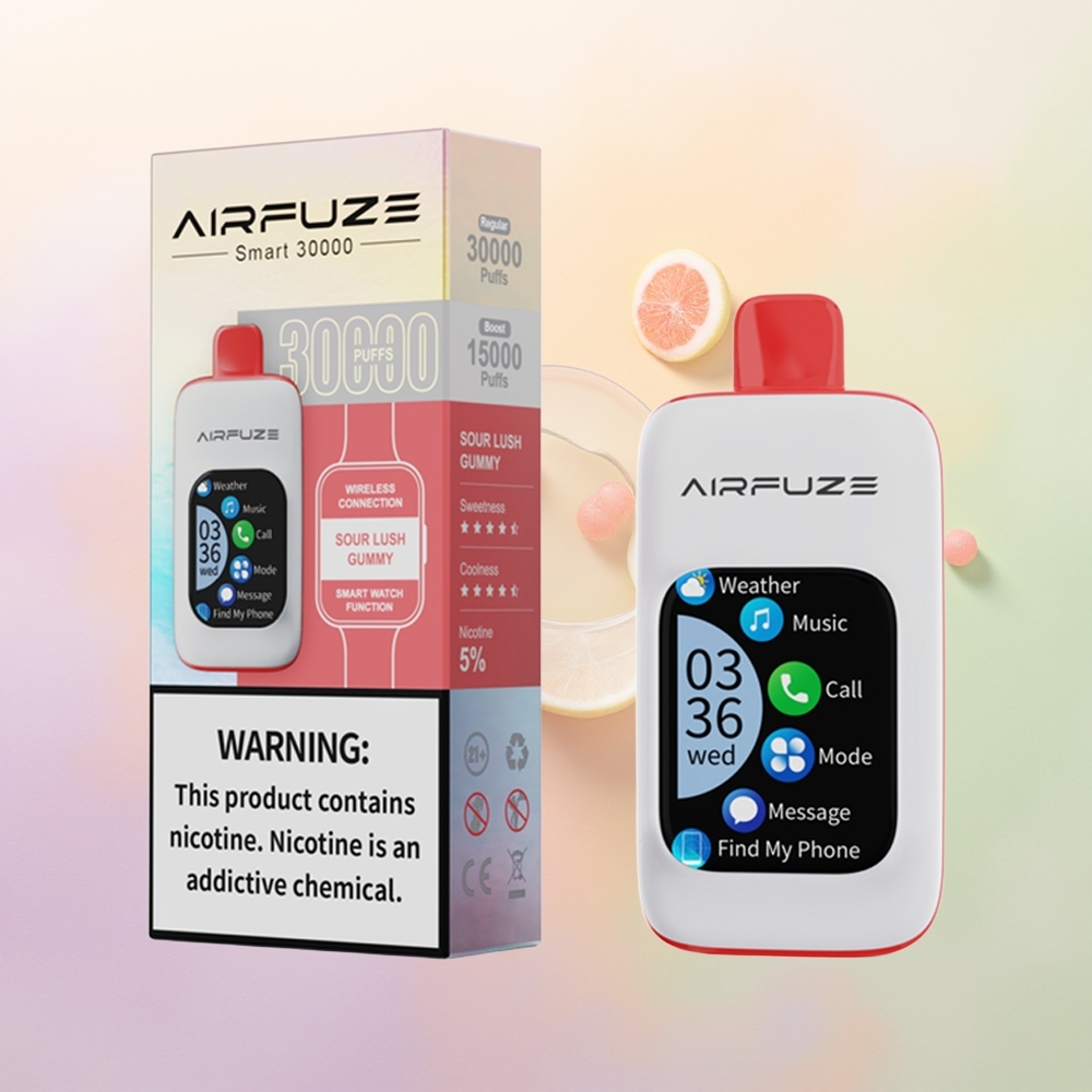 AirFuze Smart 30000 حامض لوش غمي مع شاشة تعمل باللمس