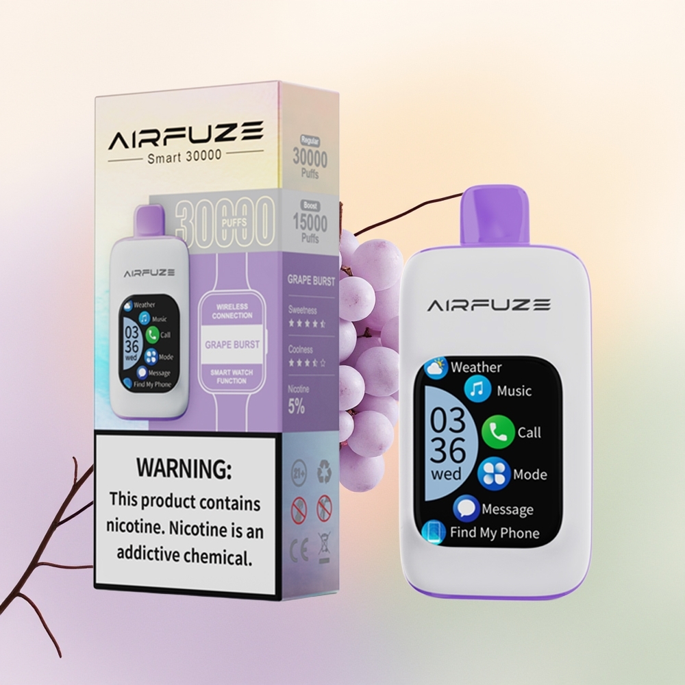 AirFuze Smart 30000 عصير العنب المتفجر مع شاشة تعمل باللمس