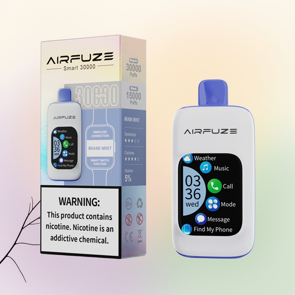 AirFuze Smart 30000 مينت ميامي الذكي بشاشة تعمل باللمس