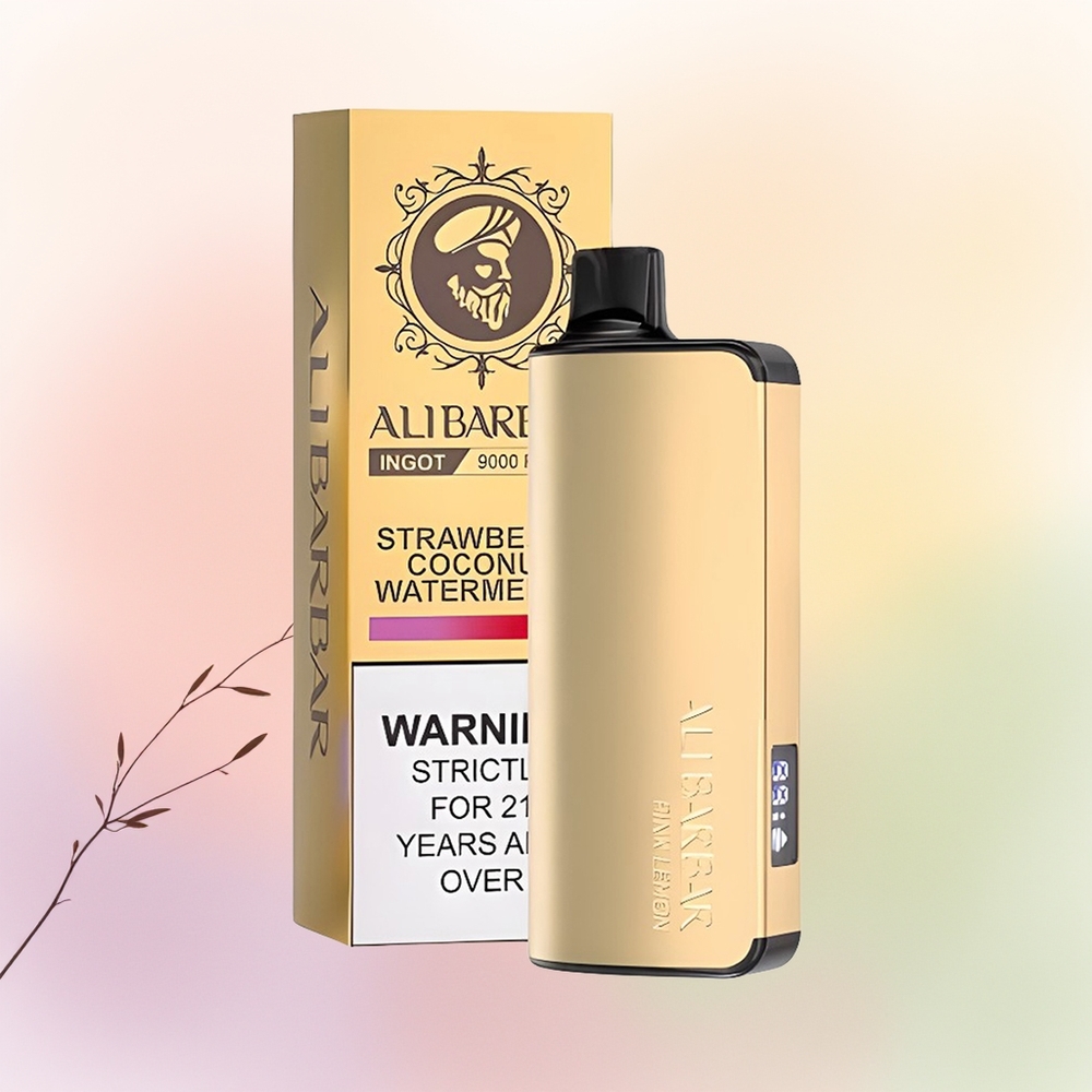 Alibarbar Ingot 9000 ليمون وردي بسعة 22 مل