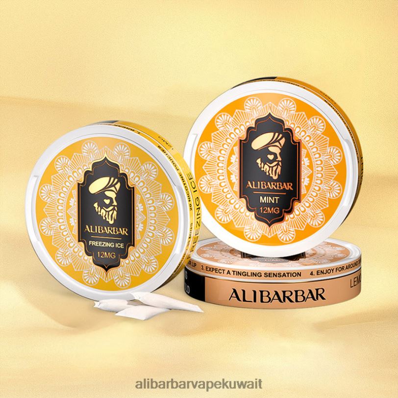 Alibarbar Vape Kuwait - التوت الحامض 4T8VD80 Alibarbar أكياس النيكوتين