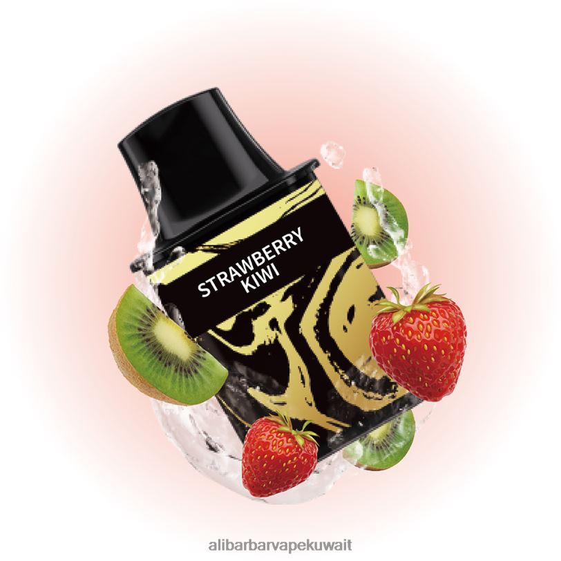 Alibarbar Vape Nicotine - بلاك بيري 4T8VD69 Alibarbar Flare vape قابل لإعادة التعبئة
