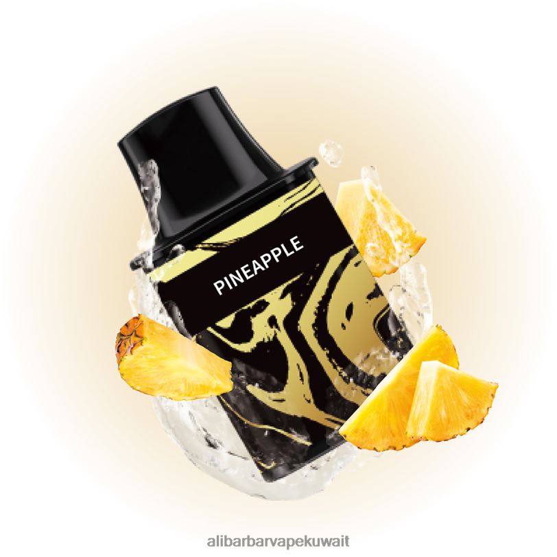 Alibarbar Vape Nicotine - بلاك بيري 4T8VD69 Alibarbar Flare vape قابل لإعادة التعبئة