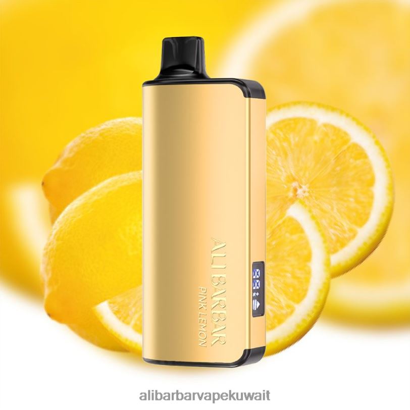 Alibarbar Vape Price - الليمون الوردي 4T8VD40 Alibarbar Ingot 20000 سيجارة للاستعمال مرة واحدة