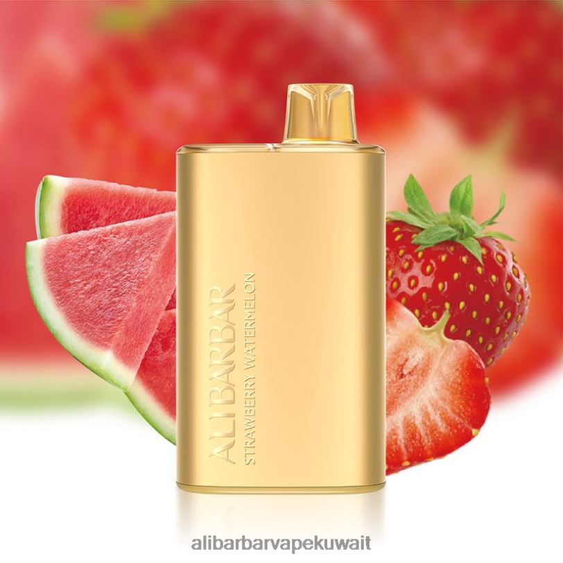 Alibarbar Vape Review - الفراولة والبطيخ 4T8VD13 Alibarbar Rich 8000 سيجارة يمكن التخلص منها