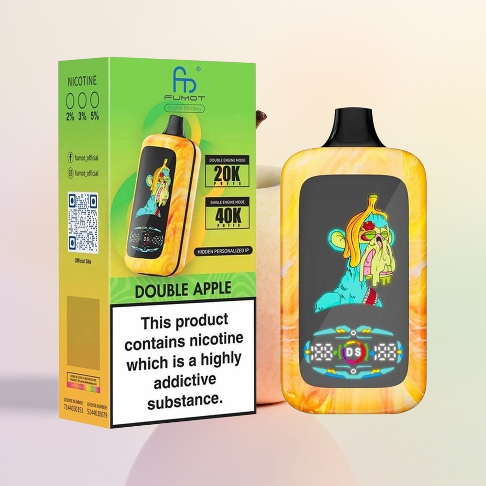 Fumot Digital Monkey 20000/40000 تفاحة مزدوجة بمحرك مزدوج