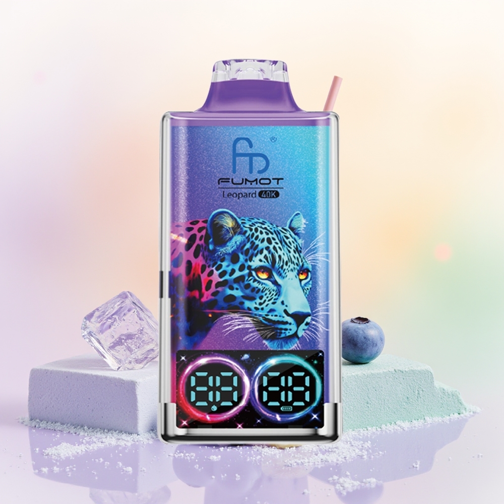 Fumot Leopard 40K التوت البري على الثلج بـ 5 نيكوتين