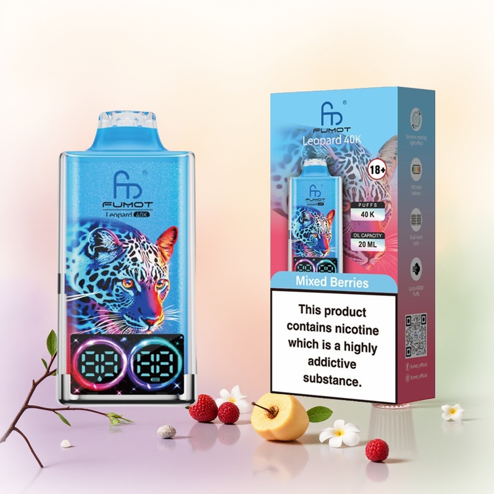 Fumot Leopard 40K التوت المختلط بنسبة 3