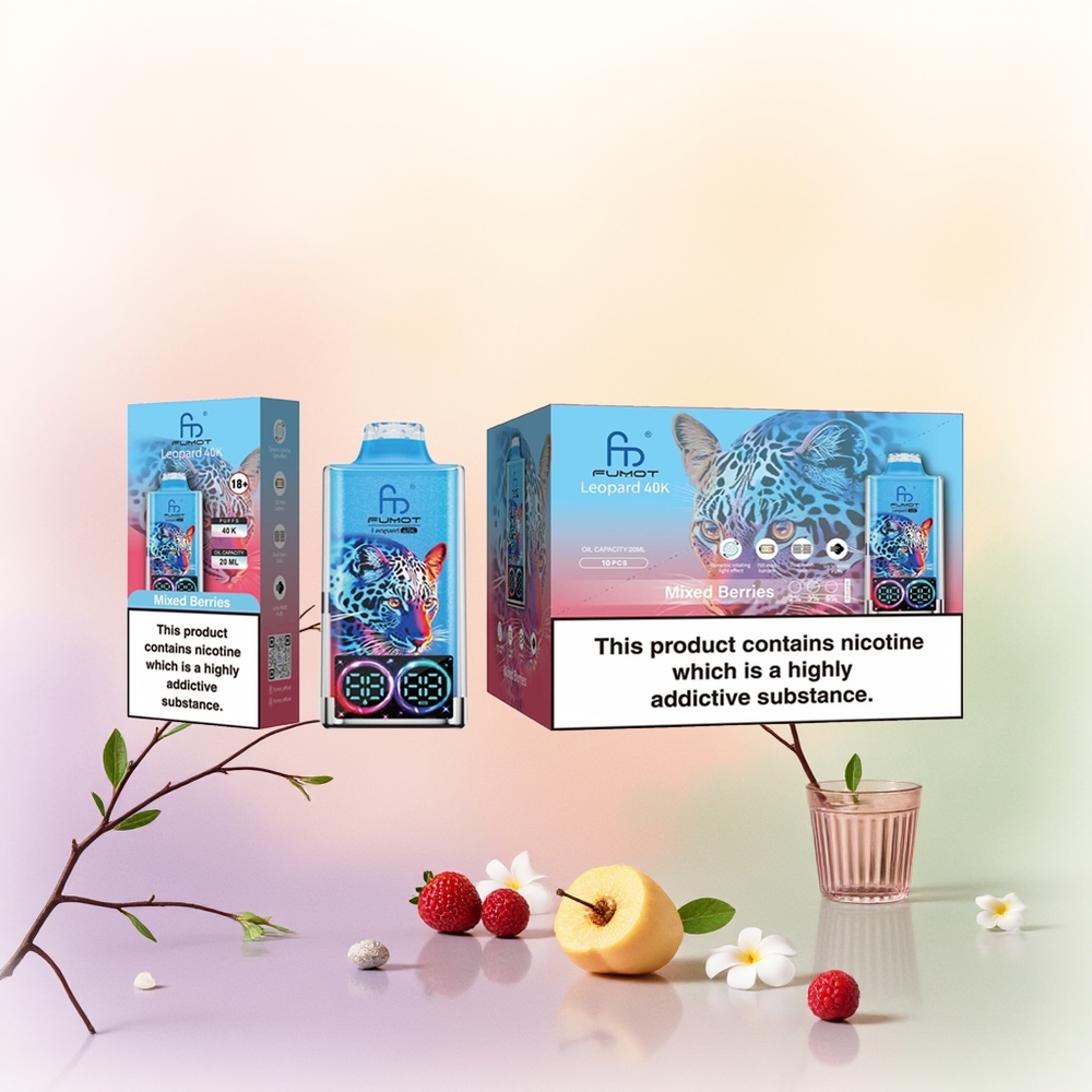 Fumot Leopard 40K التوت المختلط بنسبة 3