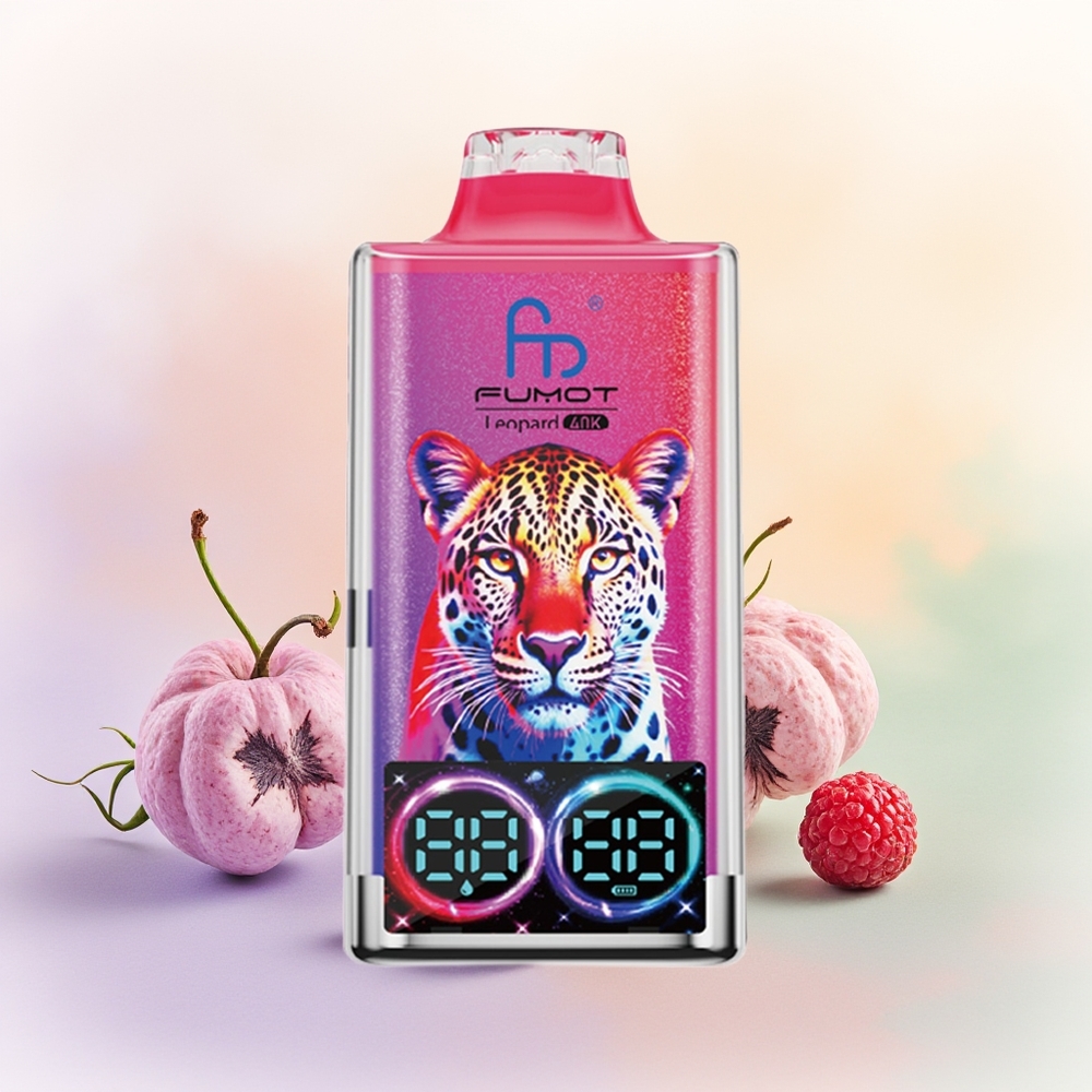 Fumot Leopard 40K توت أزرق كرز توت بري 5 نيكوتين