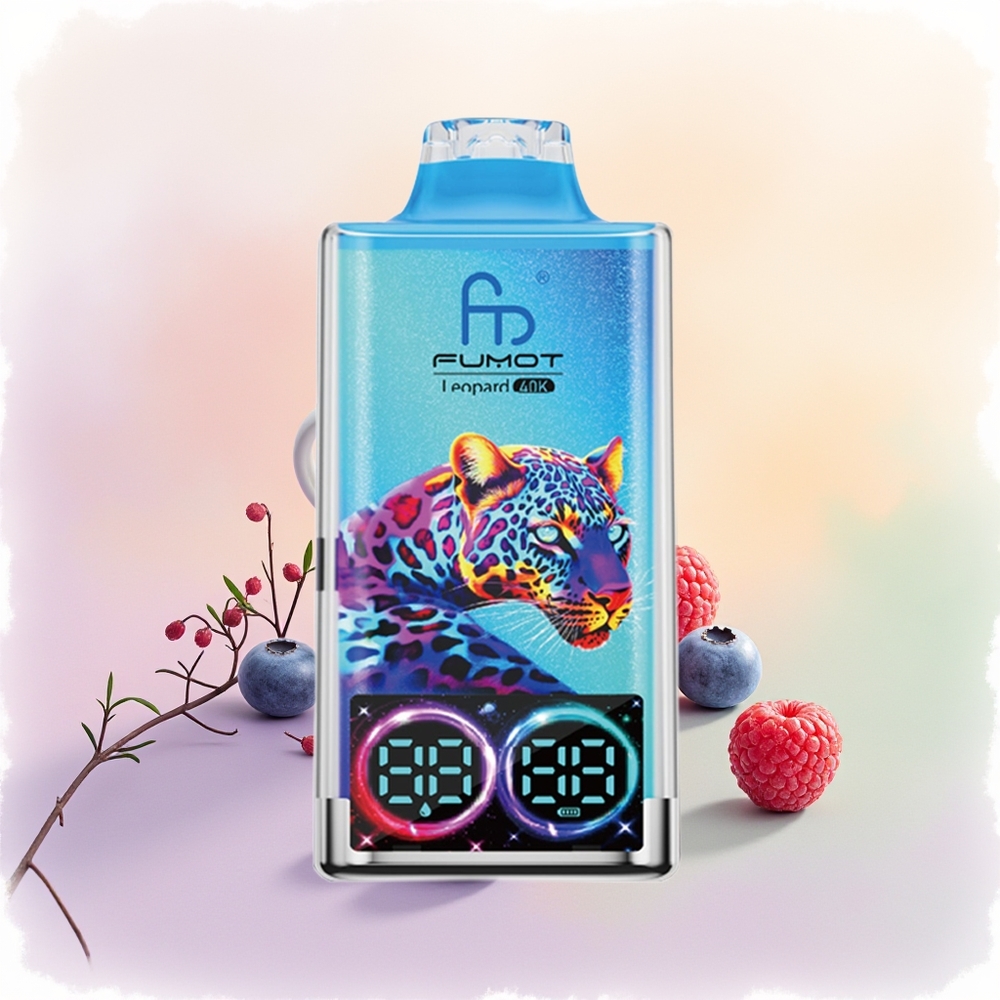 Fumot Leopard 40K توت العليق التوت الأزرق بشحن من النوع C