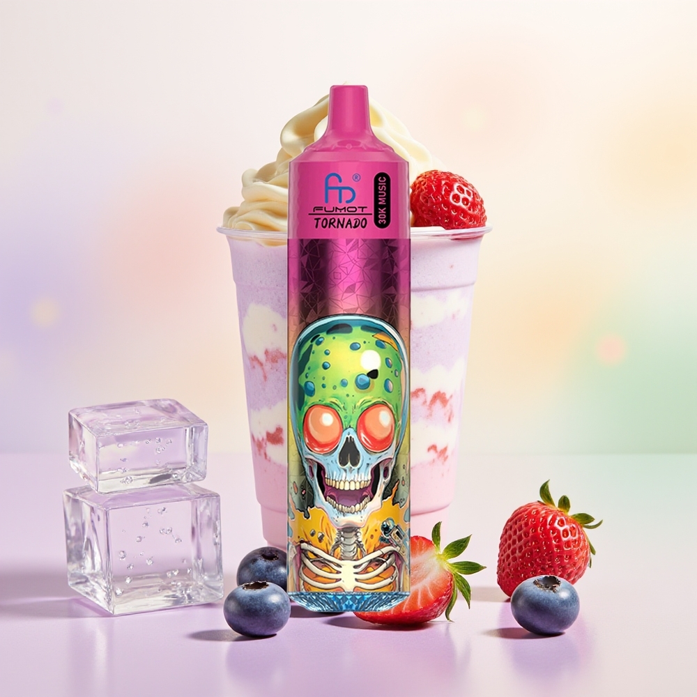 آيس كريم توت فراولة وتوت