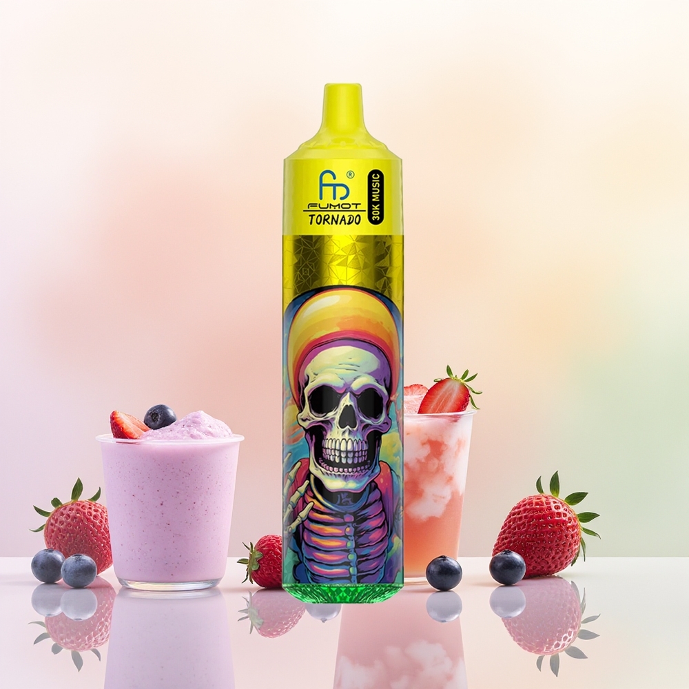 Fumot Randm Tornado 30000 فراولة توت أزرق توت أحمر 30 مل