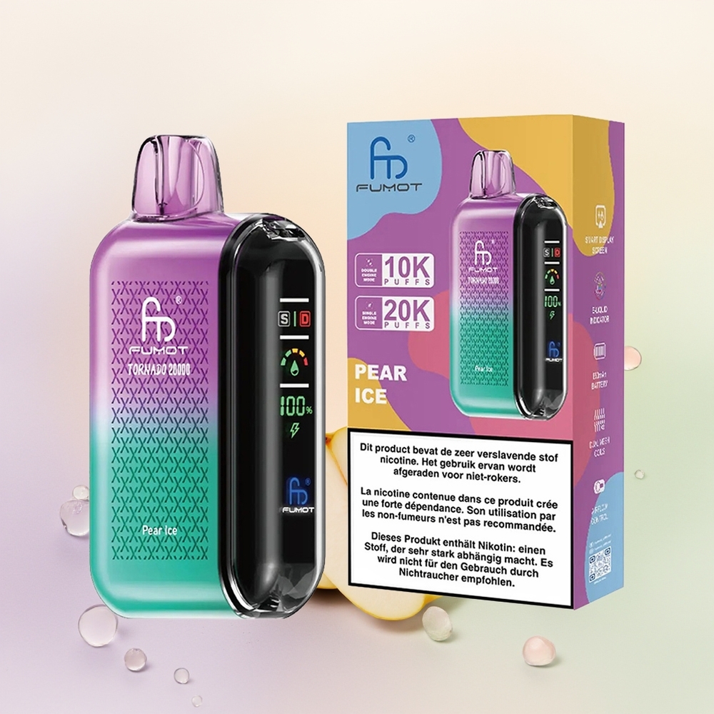 Fumot Tornado 20000 بِير أَيْس بِالْمِجْدَافَ المِزْدَوِج