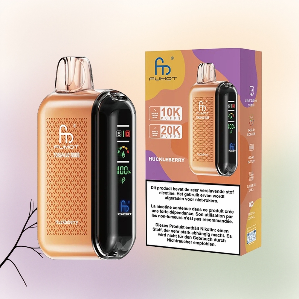 Fumot Tornado 20000 هكلبري الذكي