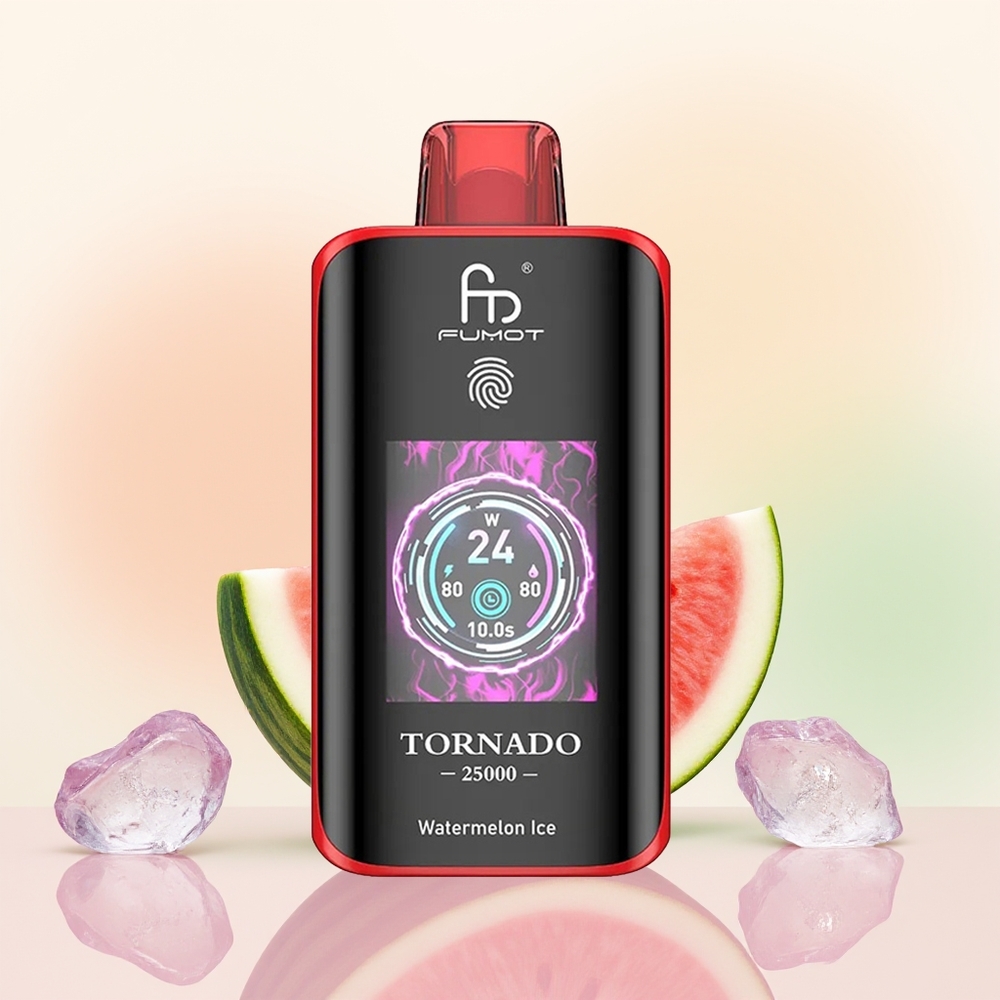 Fumot Tornado 25000 بطيخ مثلج بشاشة عالية الدقة
