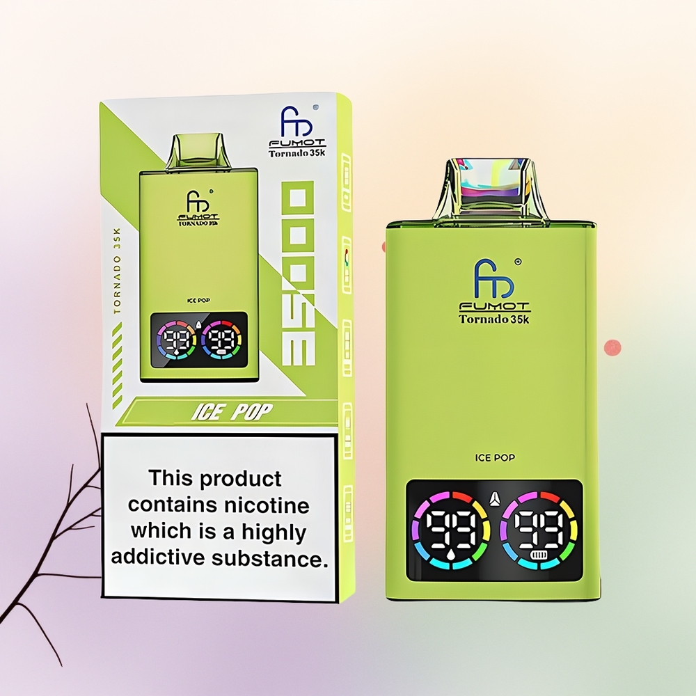 Fumot Tornado 35000 آيس بوب مزدوج شبكة