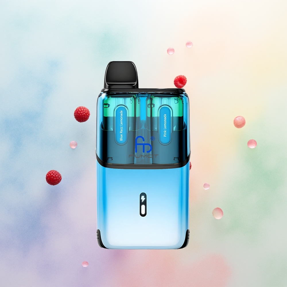 Fumot Ultra T32000 الليمونادة الزرقاء بالتوت - الليمونادة الوردية مع شحن سريع