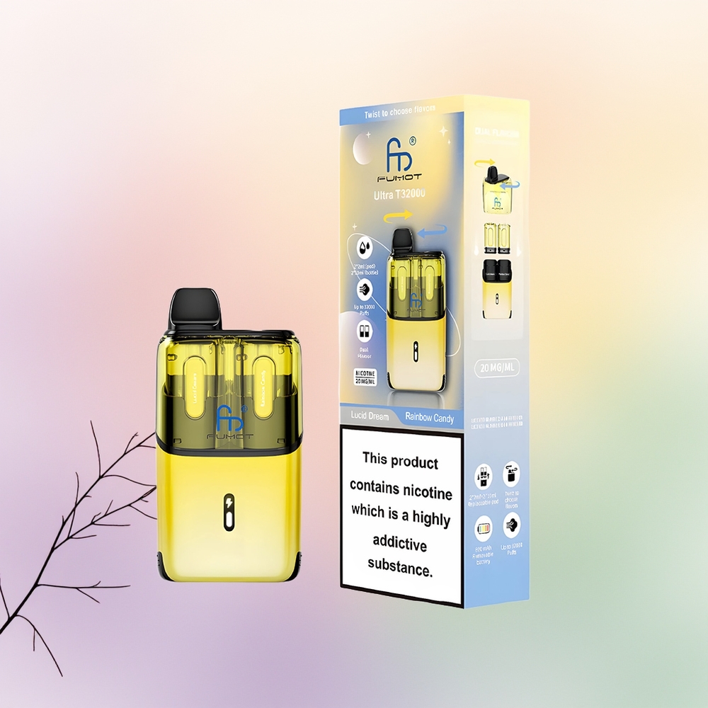 Fumot Ultra T32000 حلوى قوس قزح - حلم صافٍ مع شحن سريع