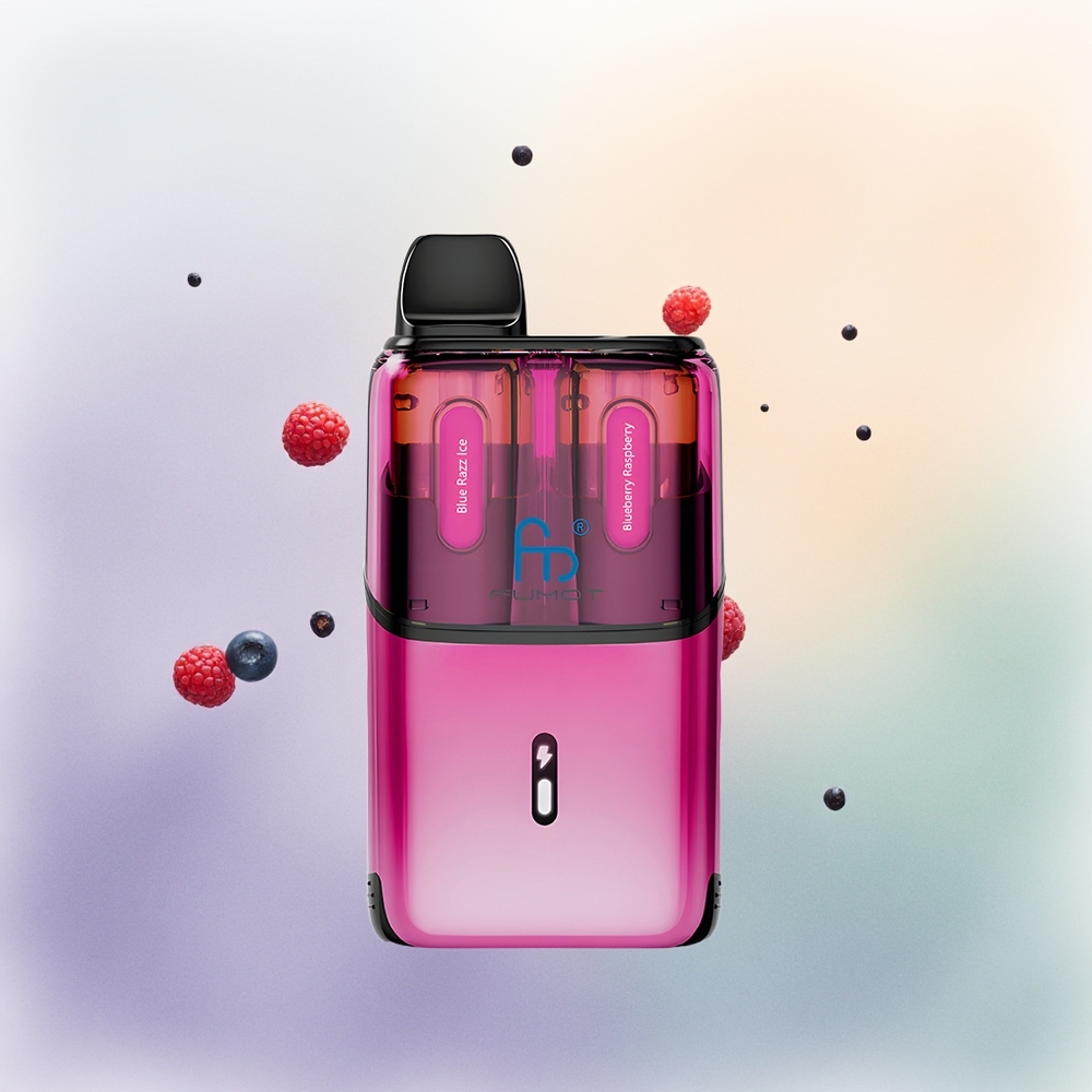 Fumot Ultra T32000 عنب توت أزرق ثلجي - توت أزرق وتوت العليق مع ملف متقدم