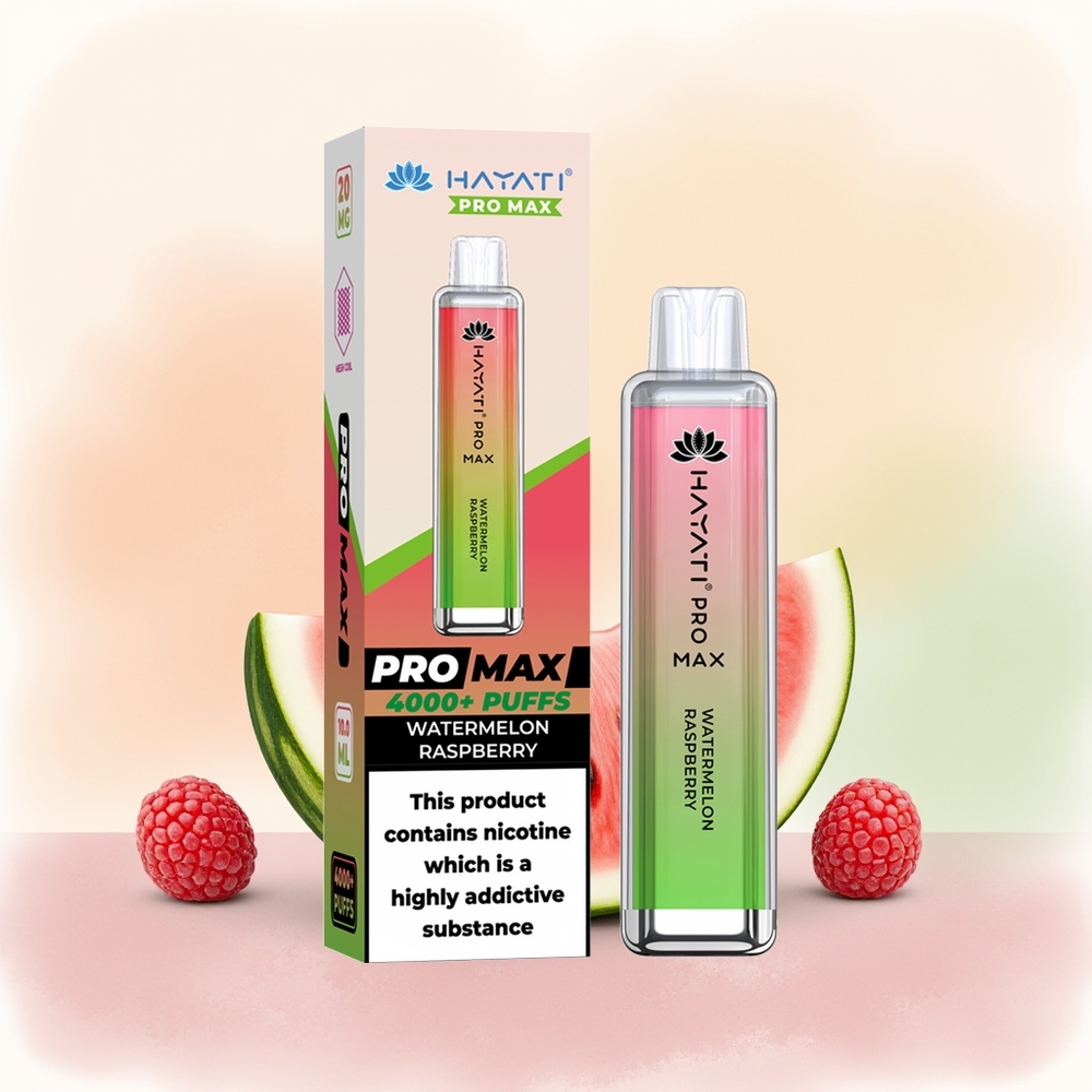 Hayati Pro Max 4000 بطيخ توت العليق بلوري