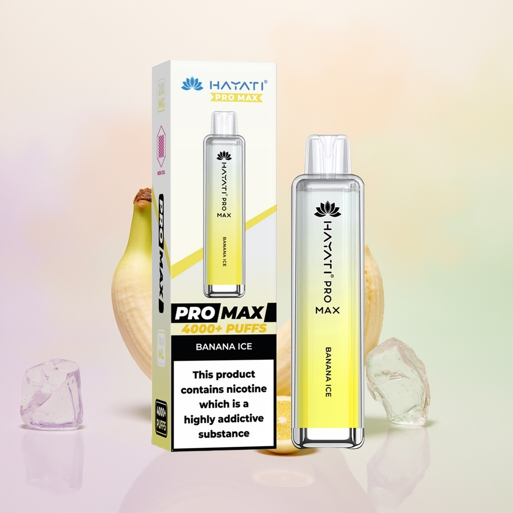 Hayati Pro Max 4000 بنانا آيس 1400 مللي أمبير