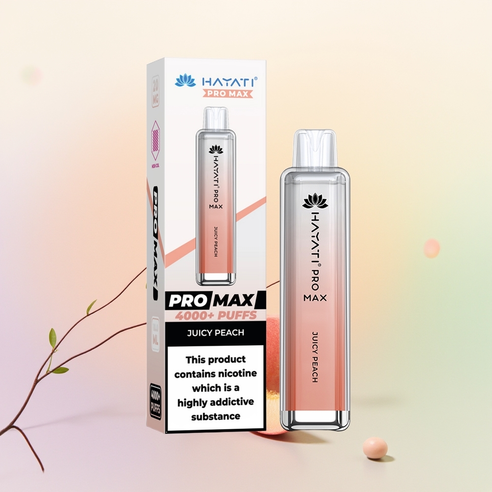 Hayati Pro Max 4000 خوخ عصيري مع بطارية قوية