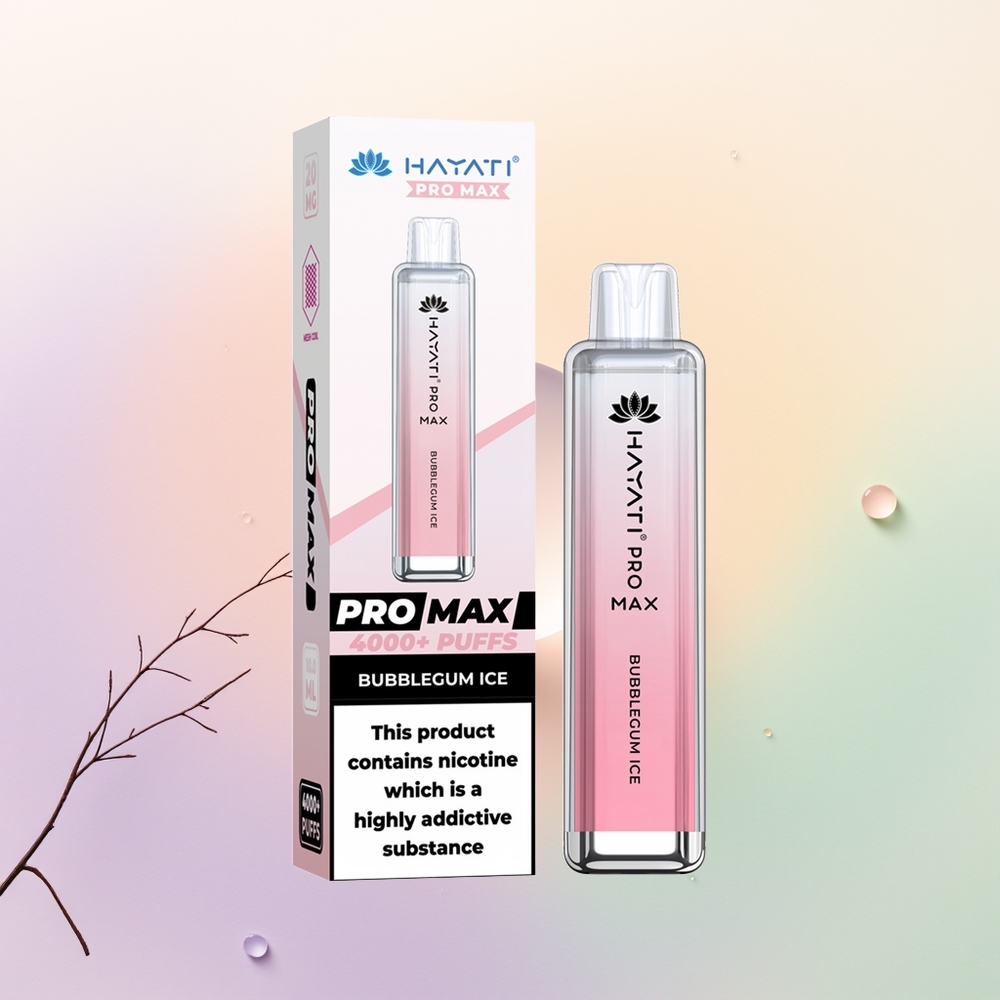 Hayati Pro Max 4000 علكة الثلج البلوري