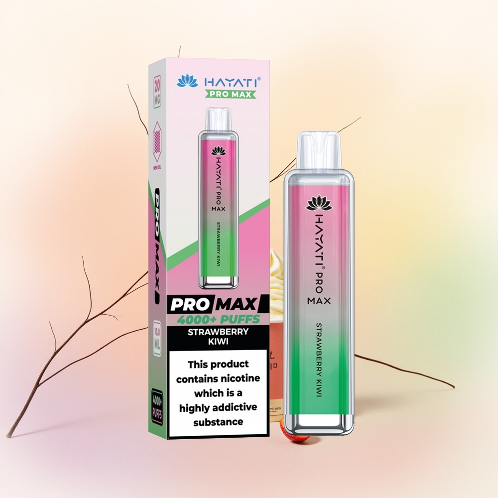 Hayati Pro Max 4000 فراولة كيوي باتري 1400