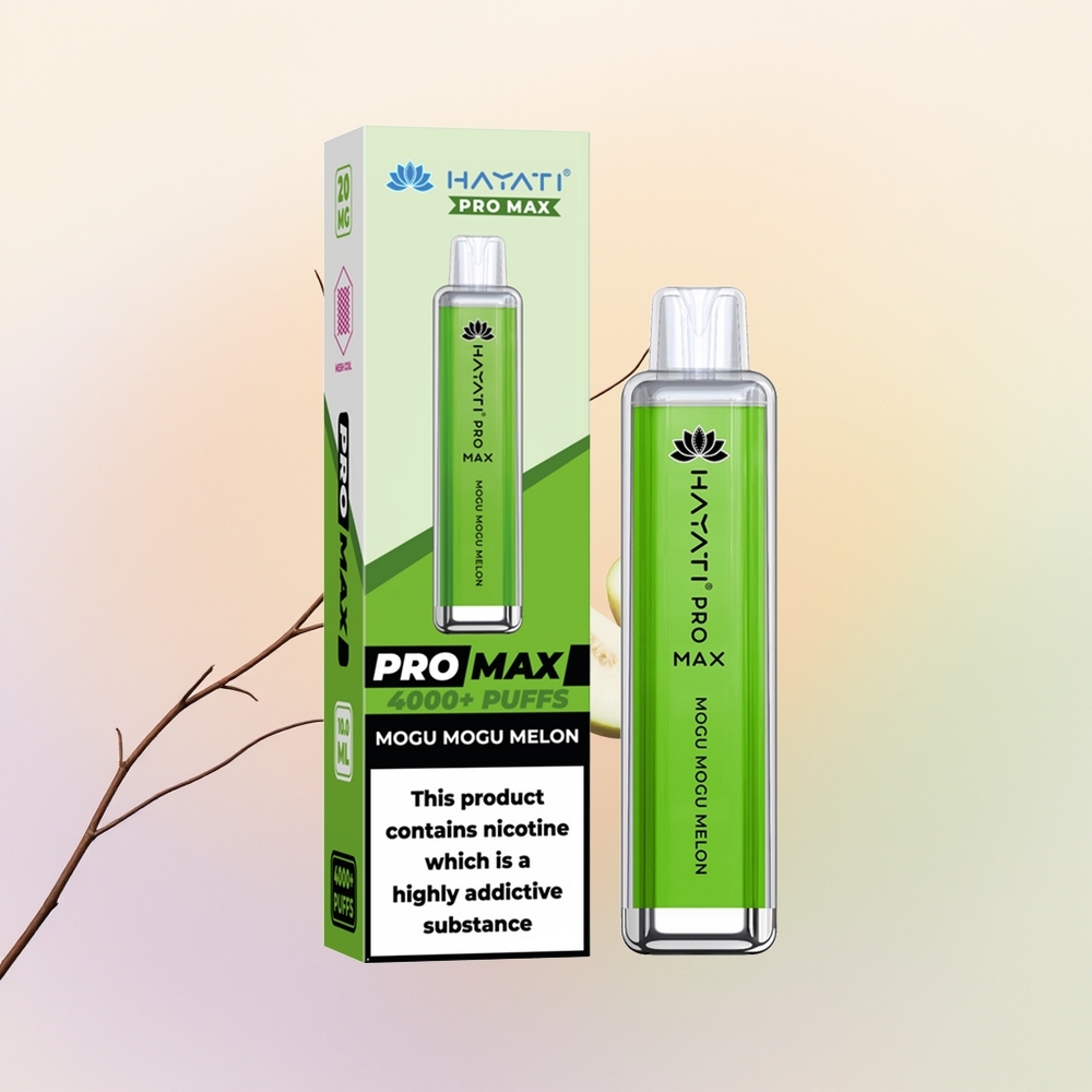 Hayati Pro Max 4000 مومو مومو بطيخ مع ضوء إل إي دي