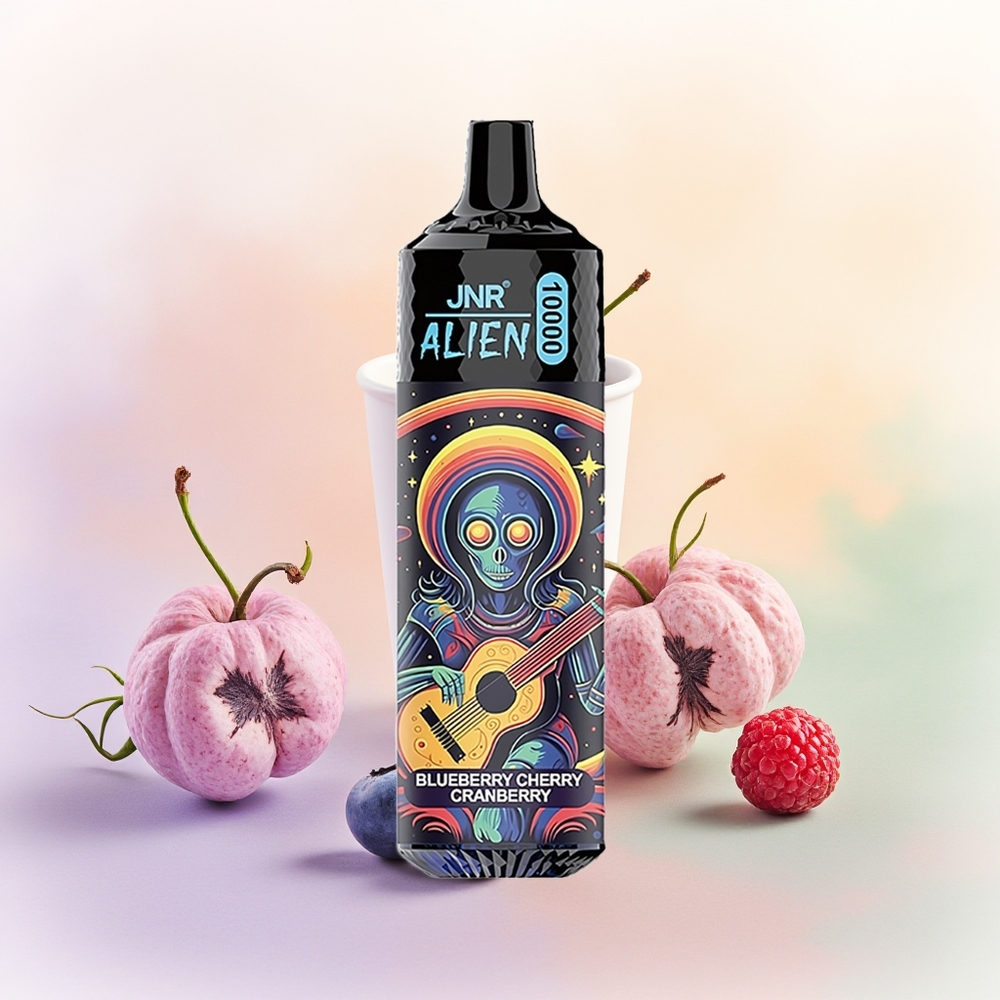 JNR Alien 10000 التوت البري الكرز التوت البري مع ضوء LED