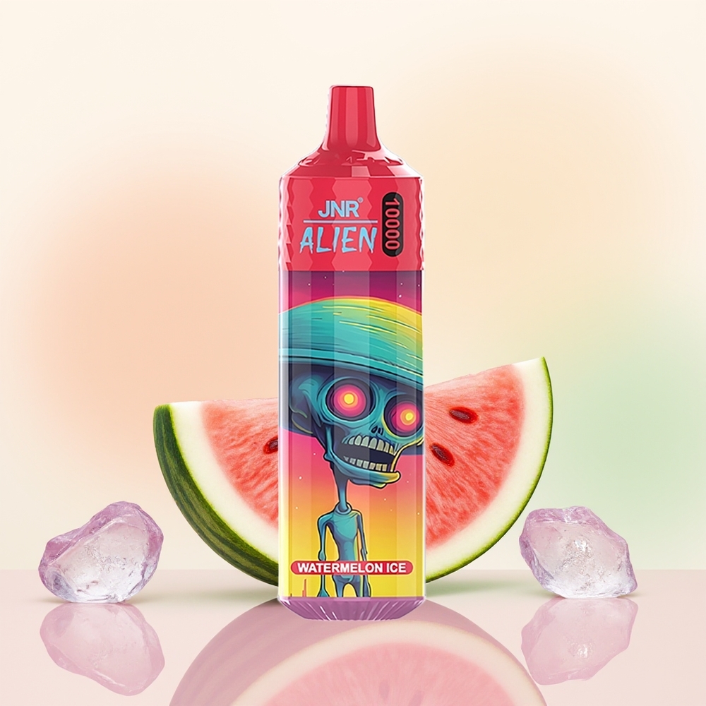 JNR Alien 10000 بطيخ مثلج مع شبكة 12 أوم