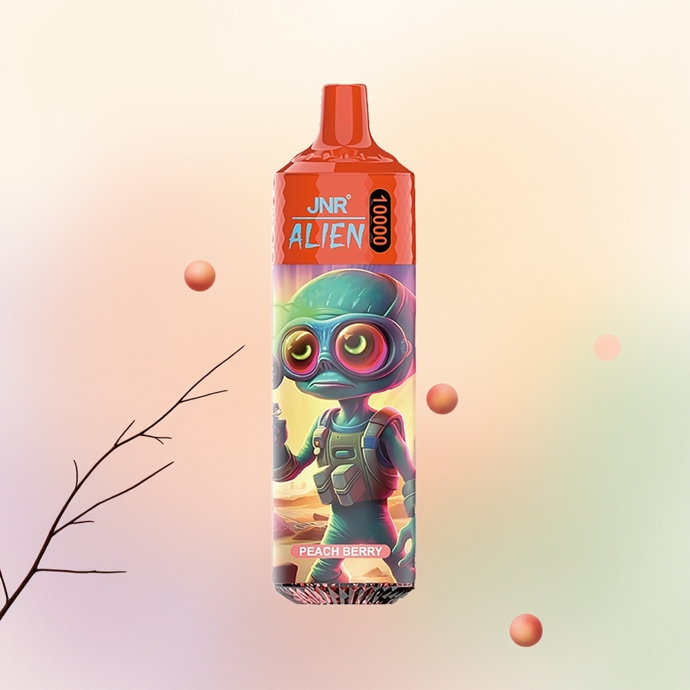 JNR Alien 10000 خوخ التوت مع ضوء إل إي دي