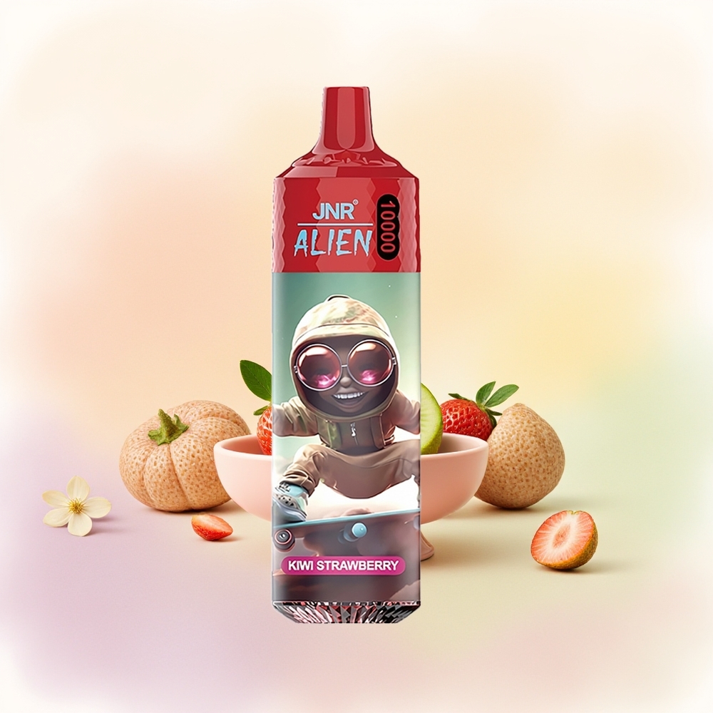 JNR Alien 10000 كيوي فراولة مع إضاءة LED