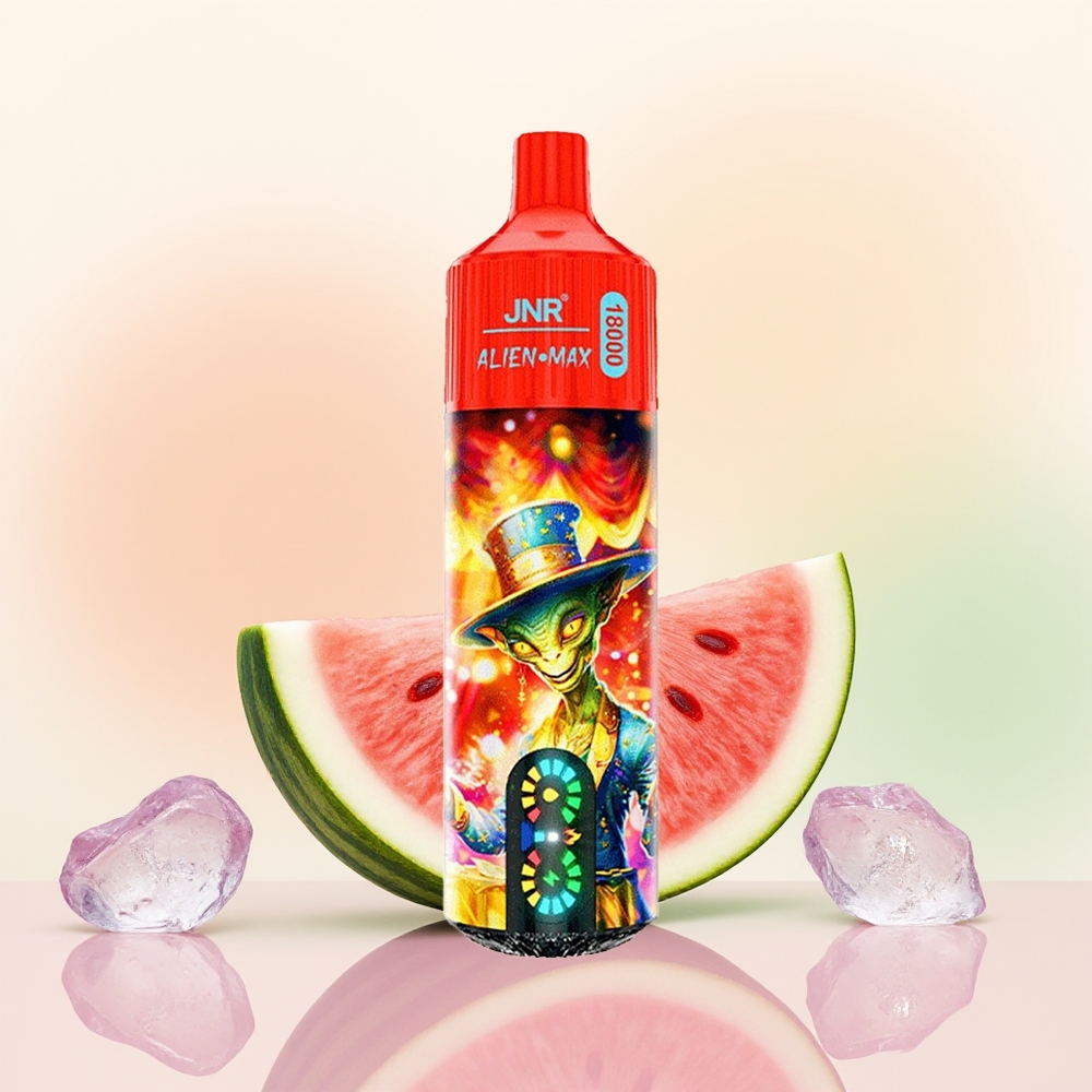 JNR Alien Max 18000 بطيخ مثلج بشاشة LED ذكية
