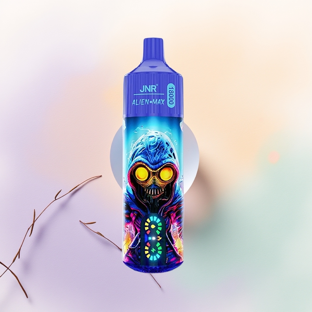JNR Alien Max 18000 علكة التوت الأزرق مع شاشة LED ذكية