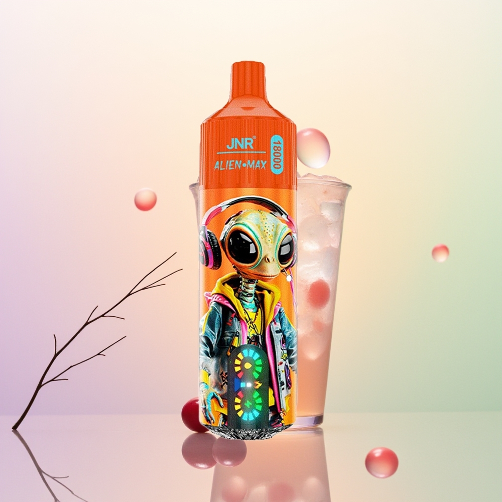 JNR Alien Max 18000 فِيزي شيري كولا مع شاشة إل إي دي ذكية