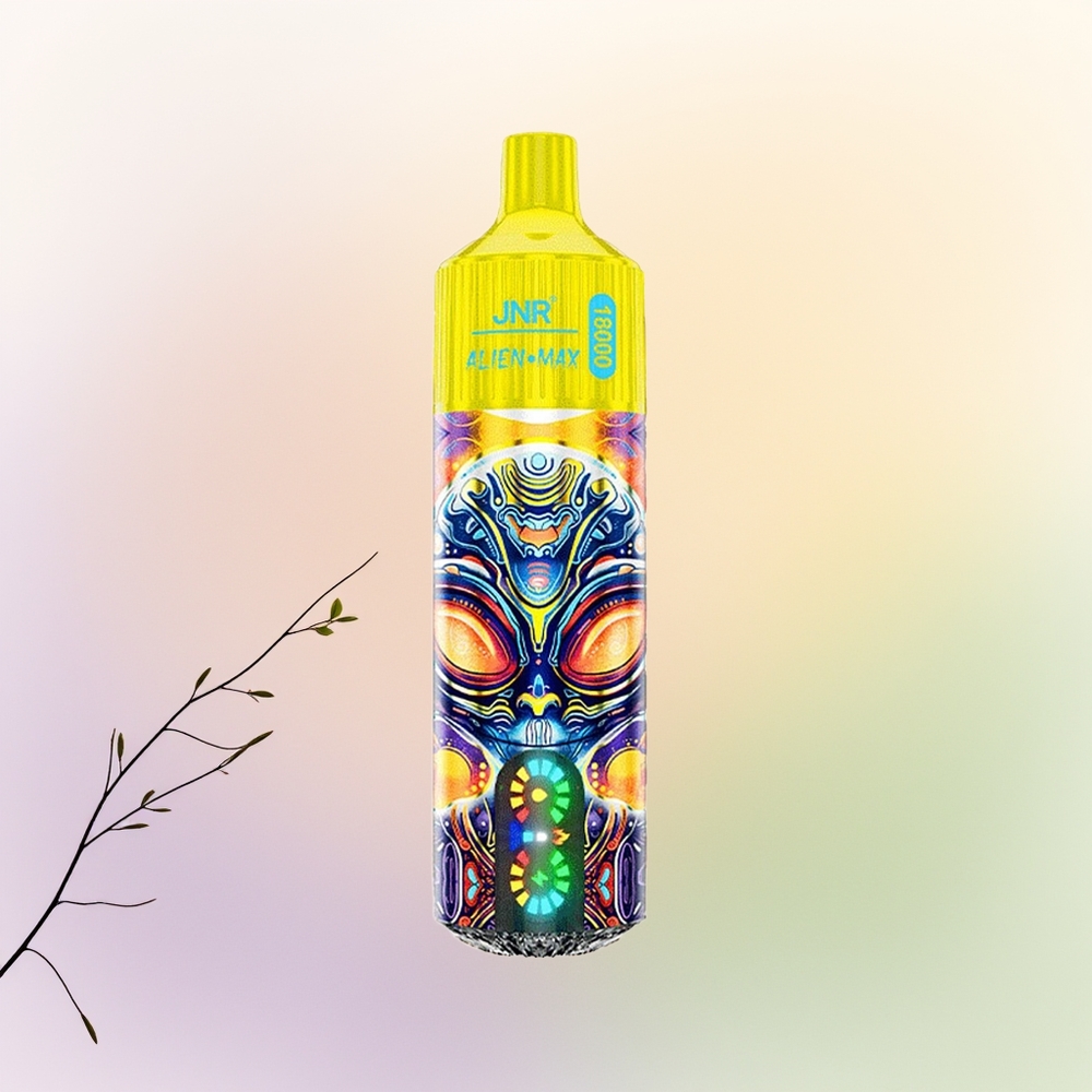 JNR Alien Max 18000 ليمون ولايم مع شاشة LED ذكية