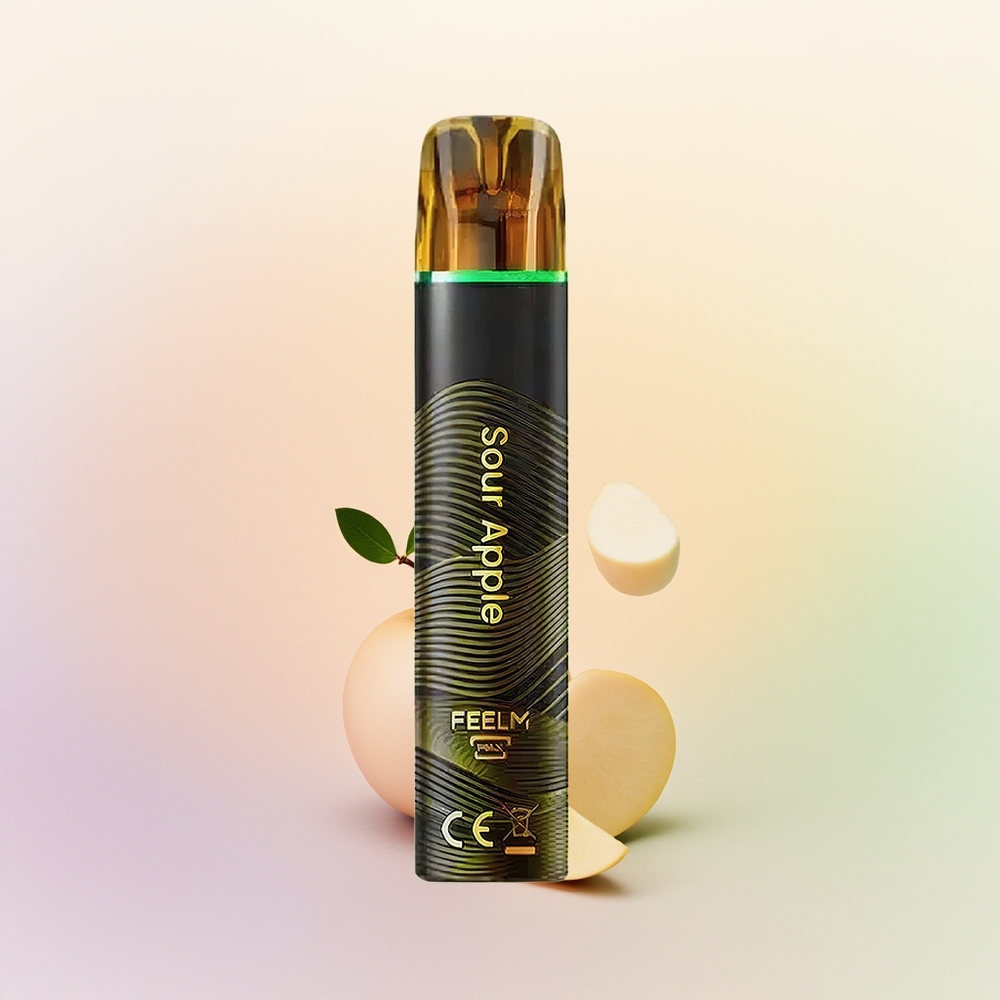JNR BlackGolden 600+200 تُفَّاحَة حامِضَة 2 نِيكُوتِين