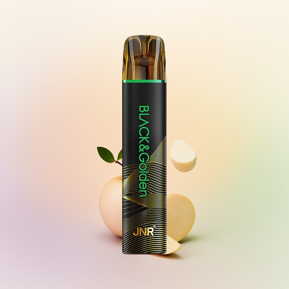 JNR BlackGolden 600+200 تُفَّاحَة حامِضَة 2 نِيكُوتِين