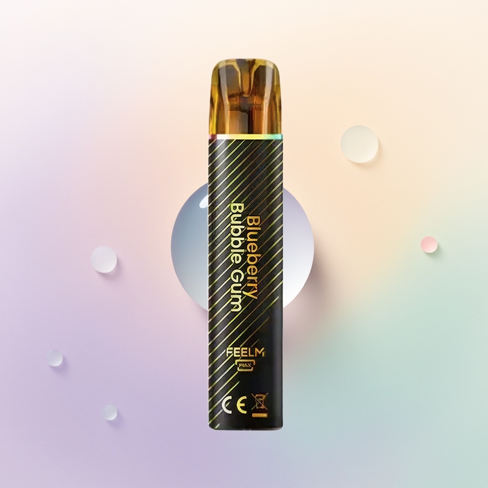 JNR BlackGolden 600+200 علكة التوت الأزرق الفقاعية بسعة 2 مل