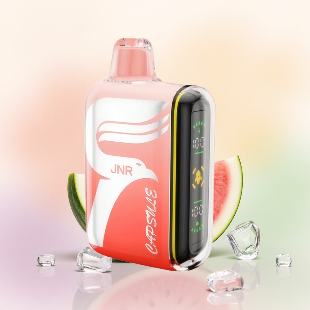 JNR Capsule 15000 بطيخ براز جليد مع شاشة ذكية LED