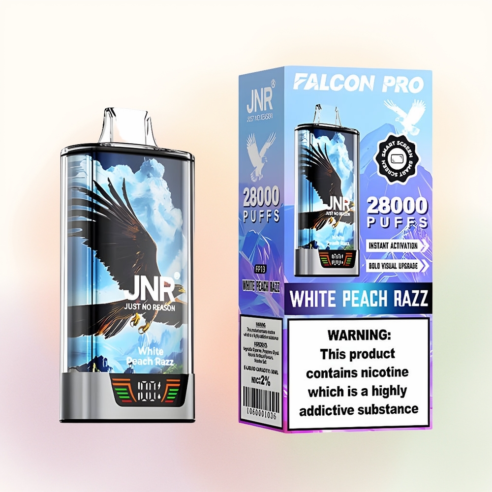 JNR Falcon Pro 28000 الخوخ الأبيض الراز مع شحن النوع سي