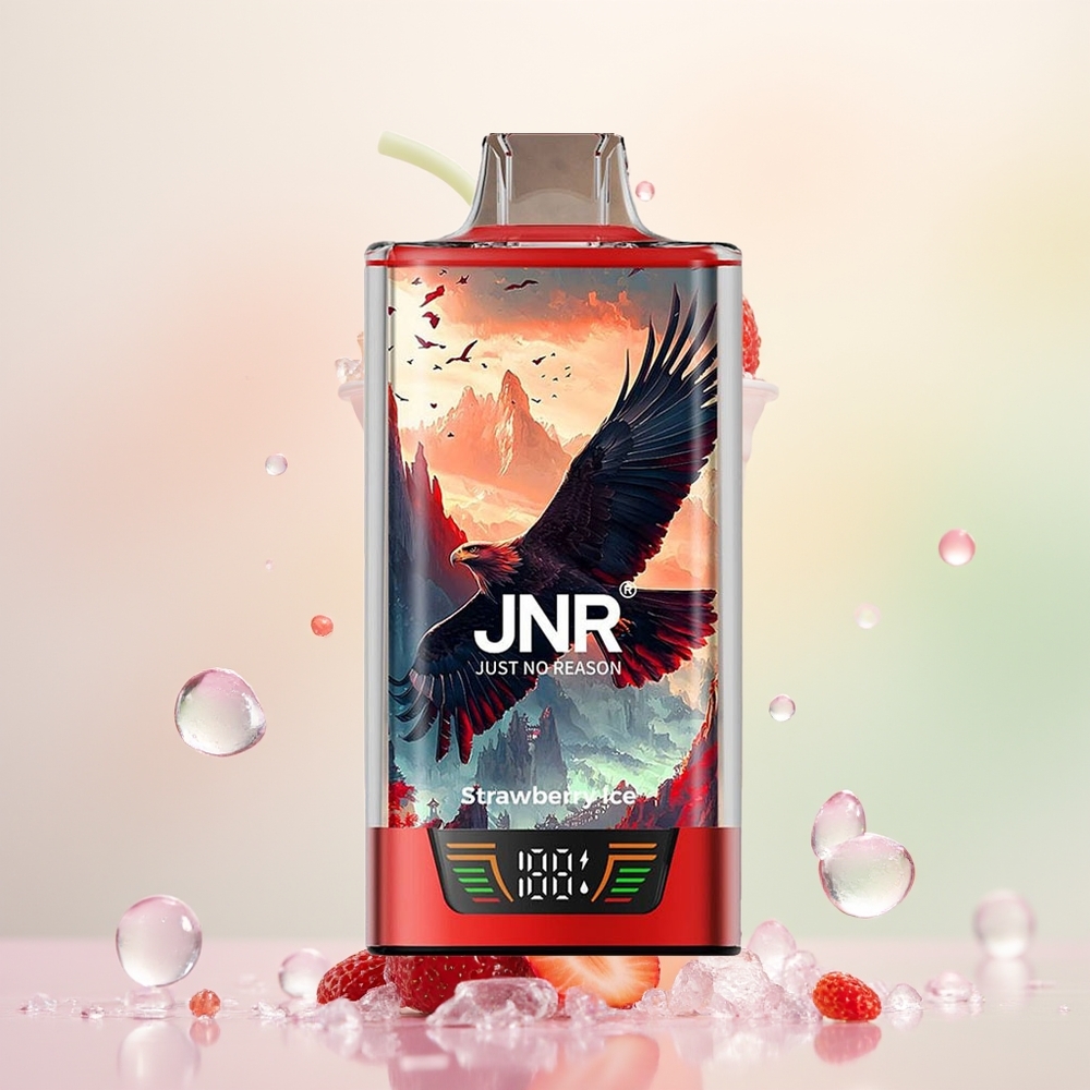 JNR Falcon Pro 28000 الفراولة آيس - شحن USB نوع سي