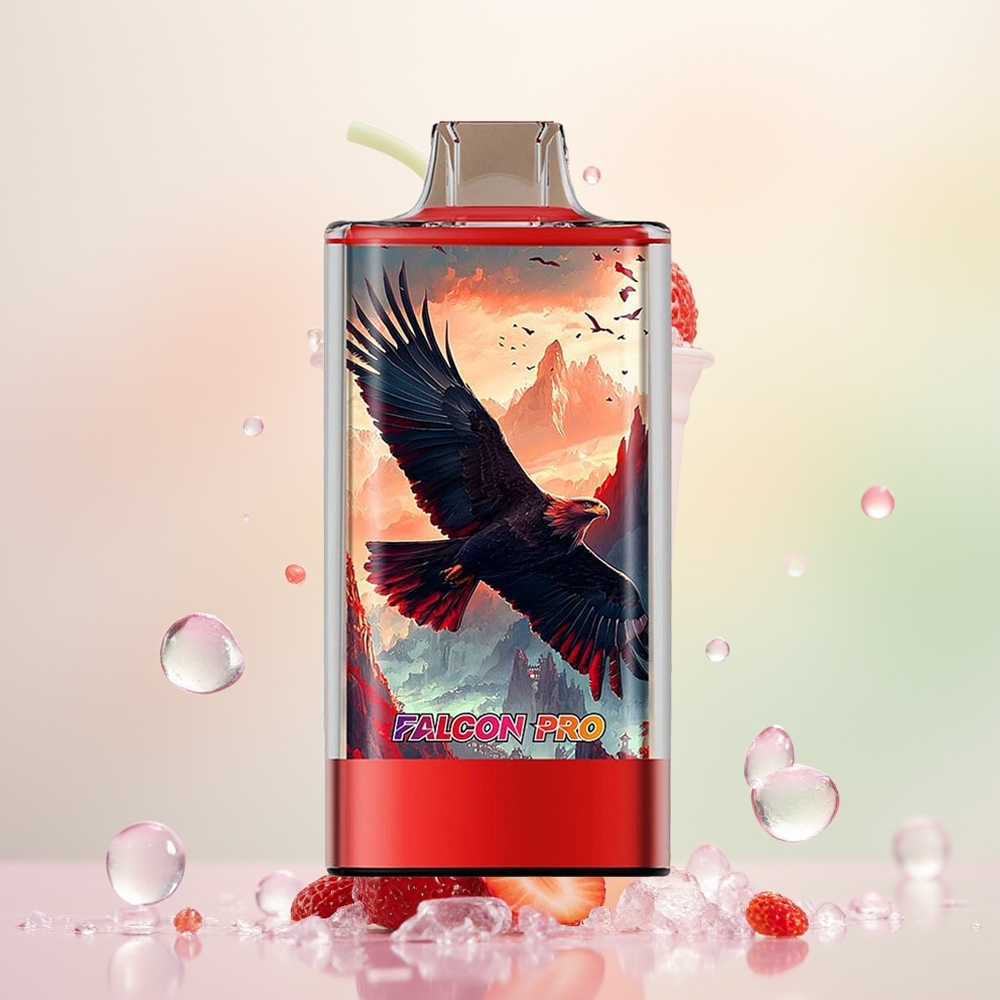 JNR Falcon Pro 28000 الفراولة آيس - شحن USB نوع سي