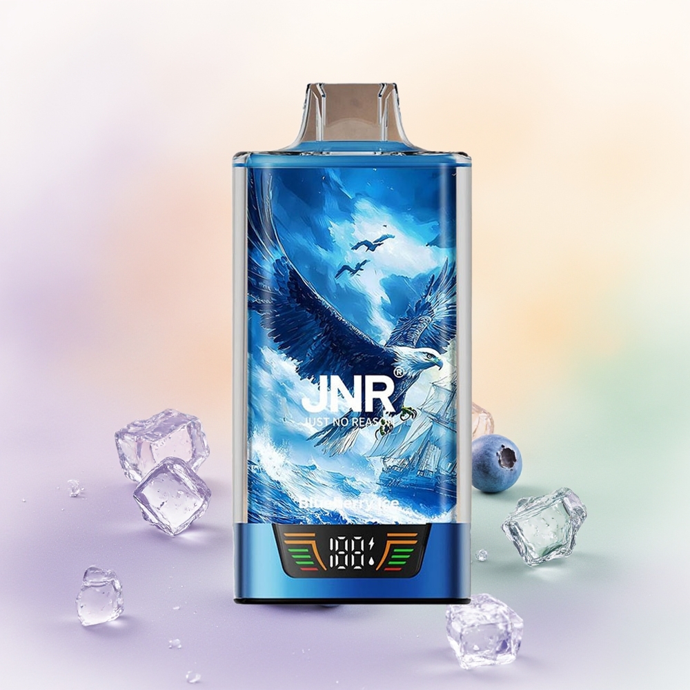 JNR Falcon Pro 28000 تُوت أزرق جليدي مع شاشة ذكية