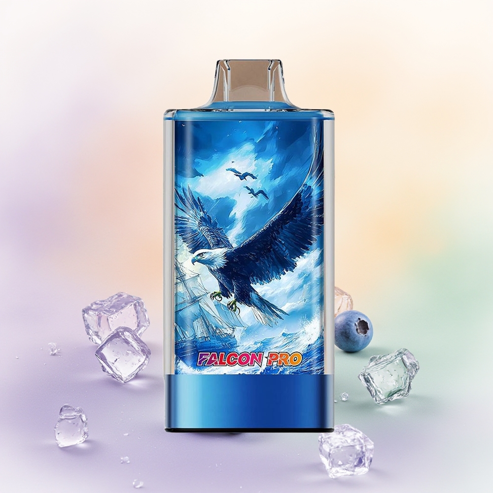 JNR Falcon Pro 28000 تُوت أزرق جليدي مع شاشة ذكية
